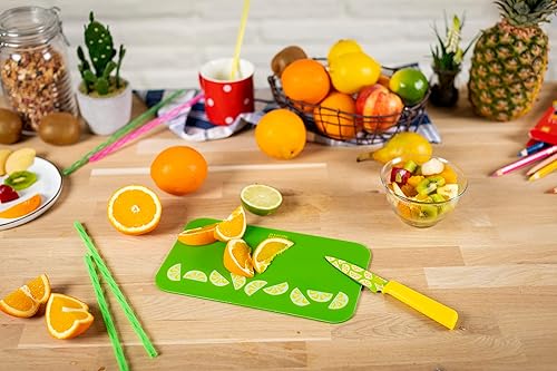 Miniatura 2 de Kuhn Rikon Tabla de cortar y cuchillo de cítricos