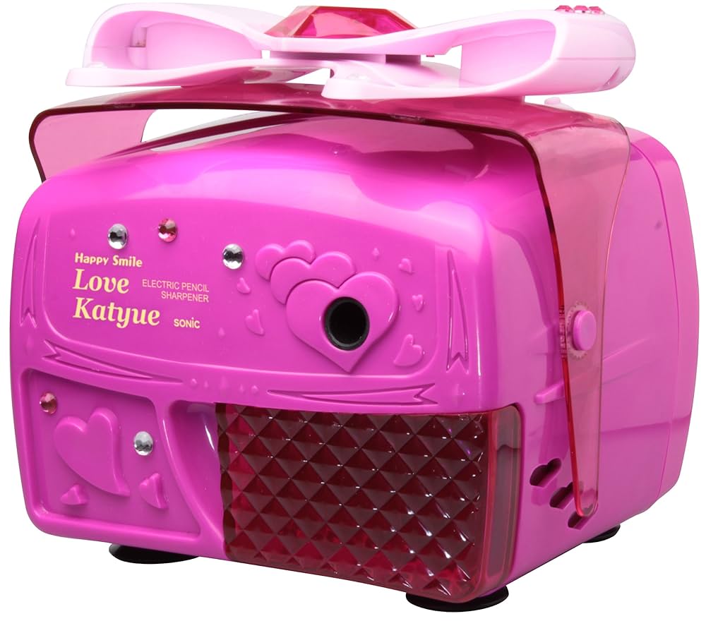 Amazon.co.jp: ソニック 鉛筆削り 電動鉛筆削り ハッピー