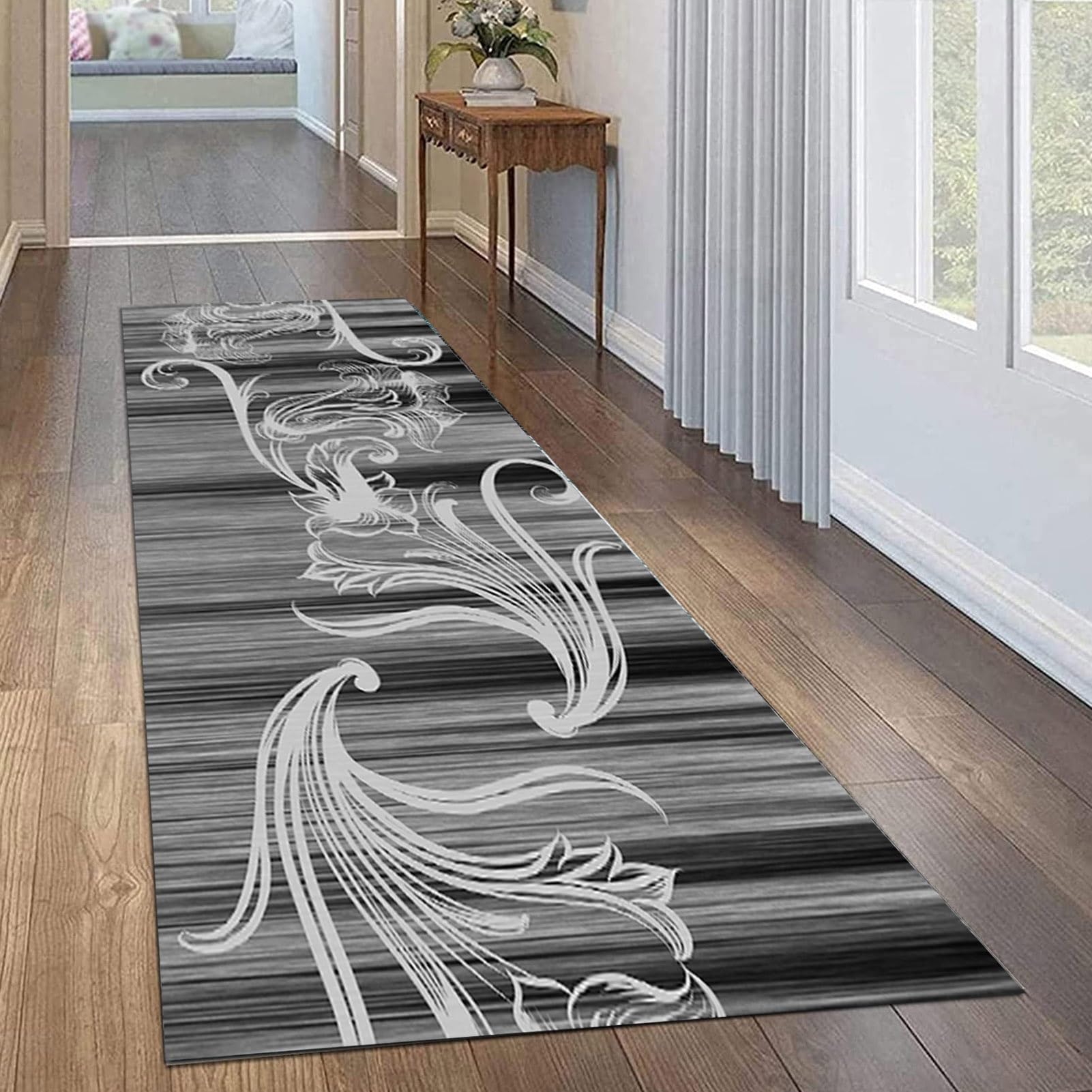 Tappeto Corridoio Passatoia 60x250 Cm | Antiscivolo E Lavabile | Spessore 5 Mm | Per Ingresso, Cucina, Scale - copertina