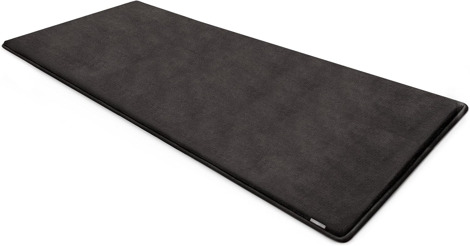 MICRODRY CoreTex Solid Bath Mat for Bathroom, Memory Foam