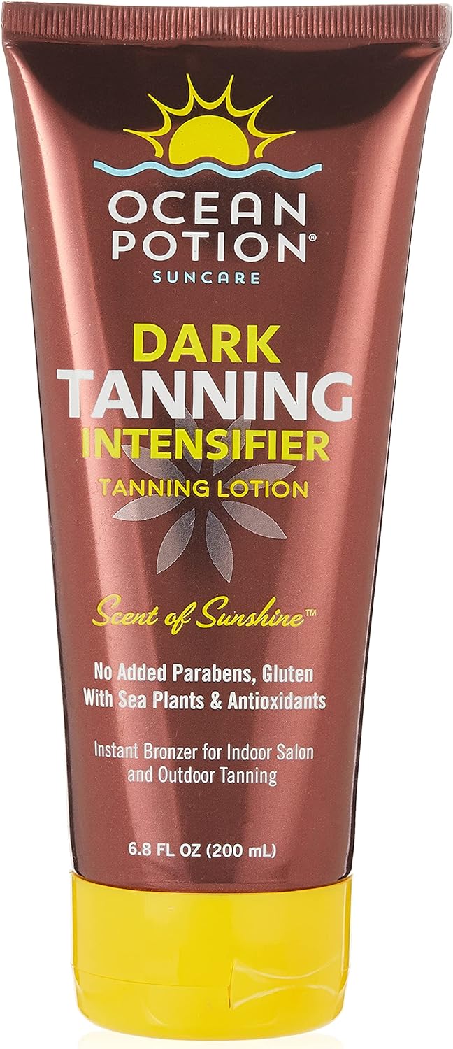 Ocean Potion Dark Tanning Intensifier Tanning Lotion, 200 ml Amazon.ae Beauty