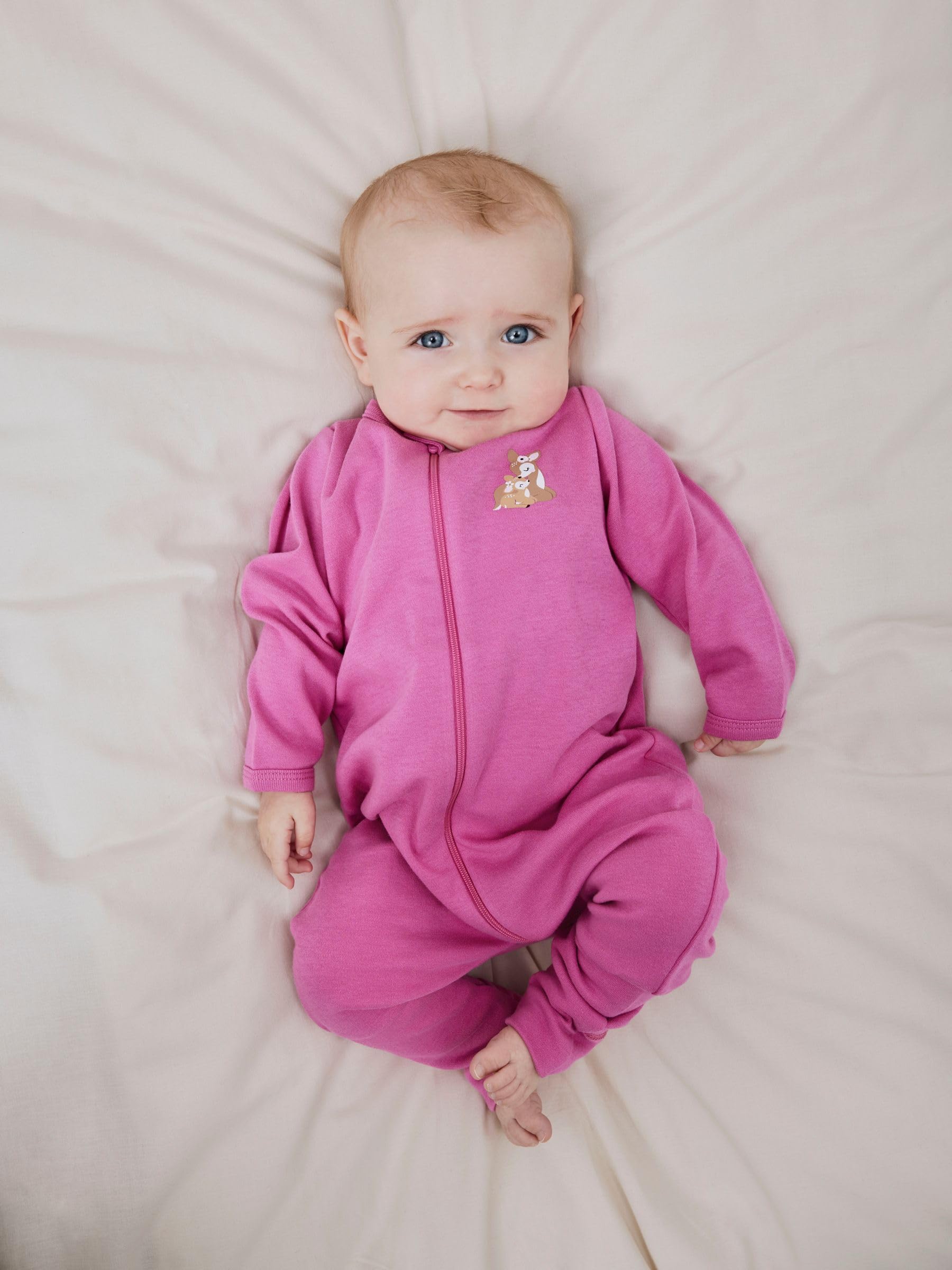 Name IT Nbfnightsuit 2p Zip FF Rose Bambi Noos Calcio Bimba 0-24