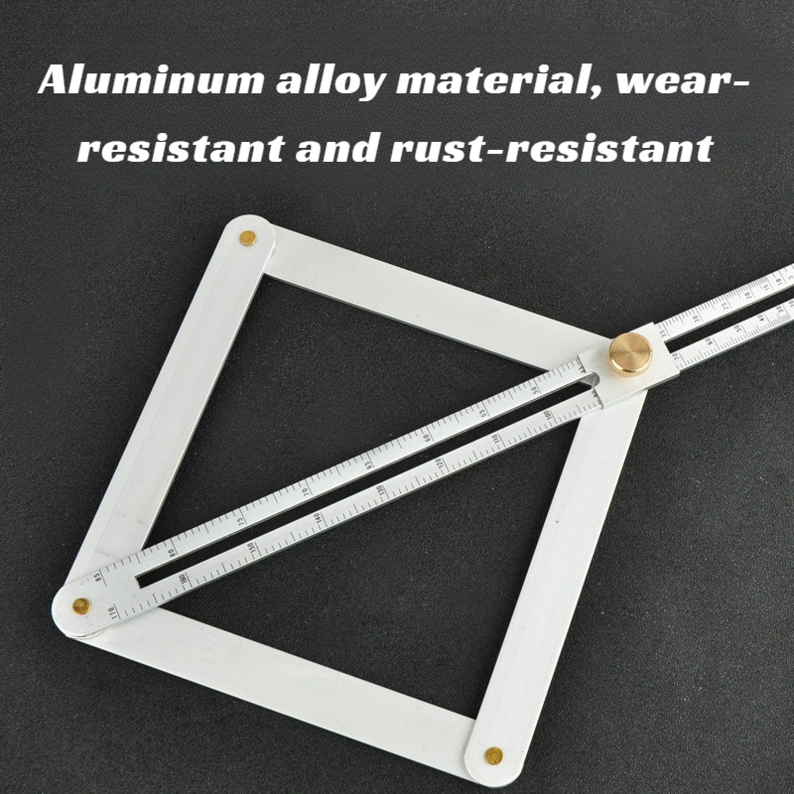 New Premium Corner Angle Finder - Digital Aluminum Alloy Protractor Tool with High Accuracy Measurement, Portable Design for Carpentry, Construction, Metalworking & DIY Projects (B)