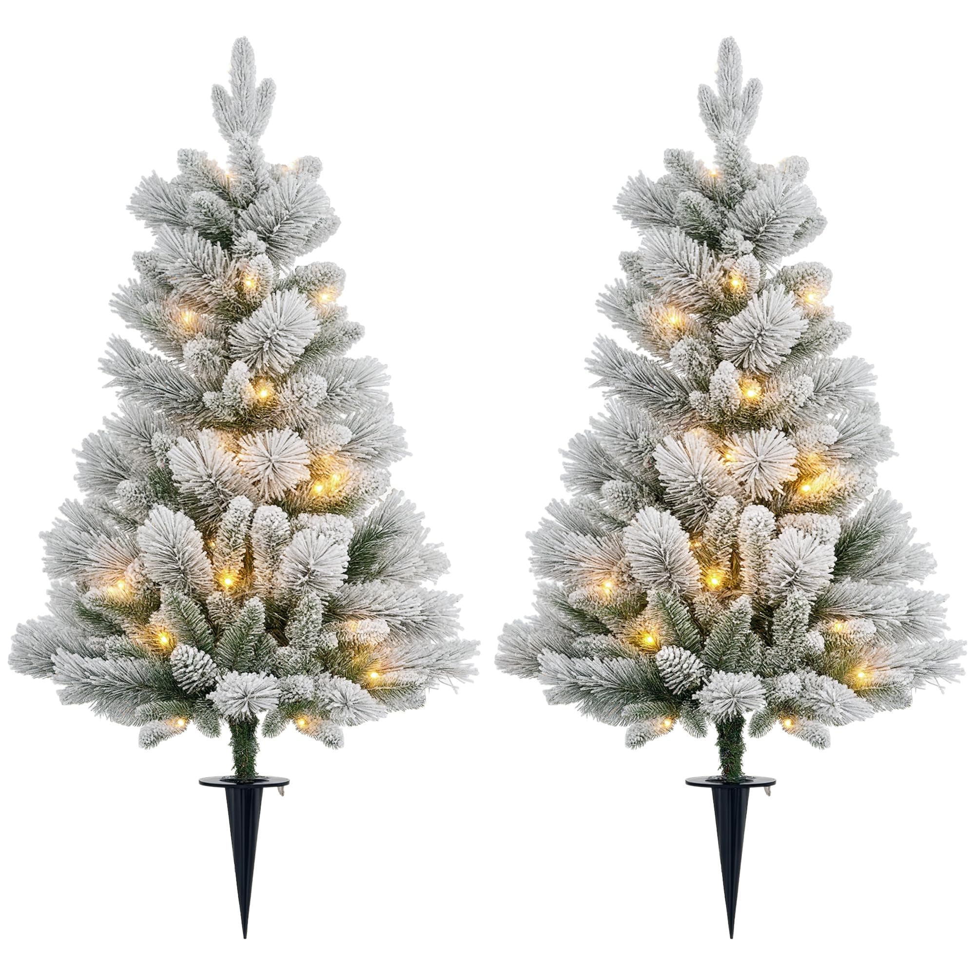 Produktbild von Weihnachtsbäume - Living Künstlicher Weihnachtsbaum Mit Beleuchtung Kugeln 120 Cm Grun 84058266