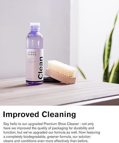 Miniatura 2 de Jason Markk Shoe Cleaning Brush and 8 Ounce Shoe Cleaner Bundles