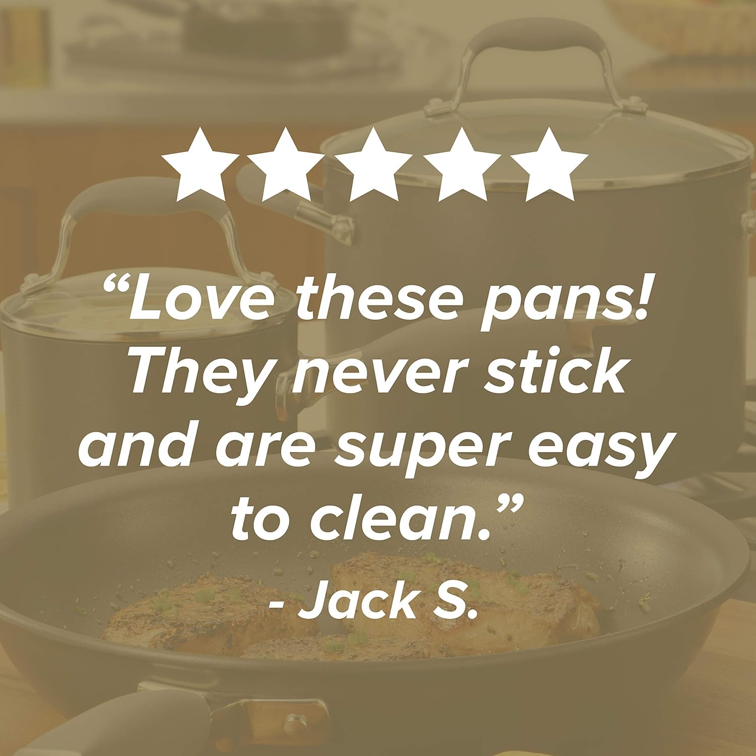 Anolon Advanced Hard Anodized Nonstick Cookware Pots and Pans Set, 11 Piece, Graphite: Home & Kitchen