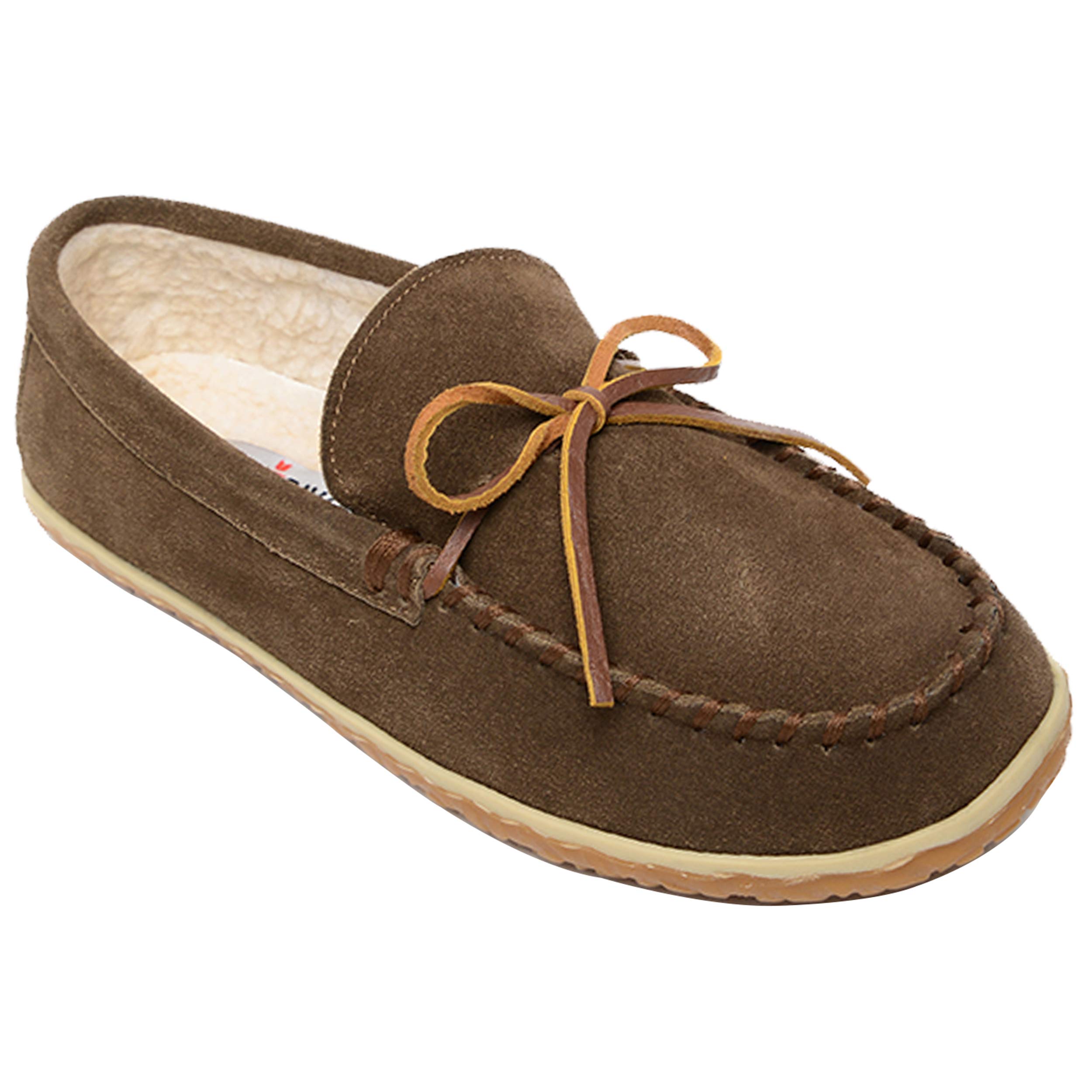 Minnetonka Mens TOMM Suede Leather Moccasins