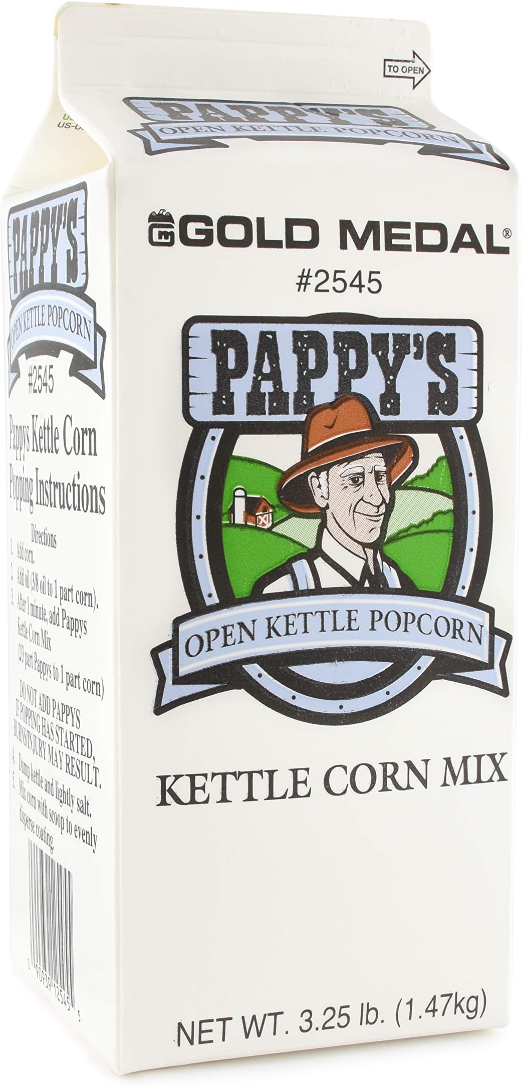 1.5kg Pappy's Kettle Corn Mix