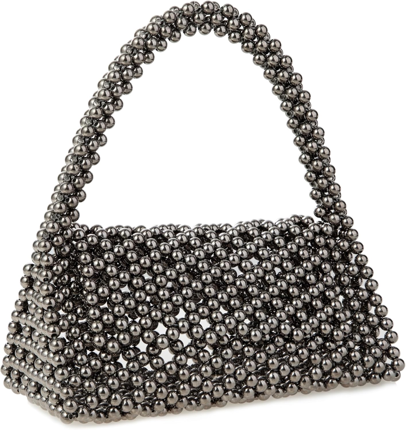 YUSHINY Candy Color Acrylic Beaded Hollow Handbag Evening Clutch Triangle Bags for Wedding Party | Acrylic, Beaded, Hollow, for Wedding Party