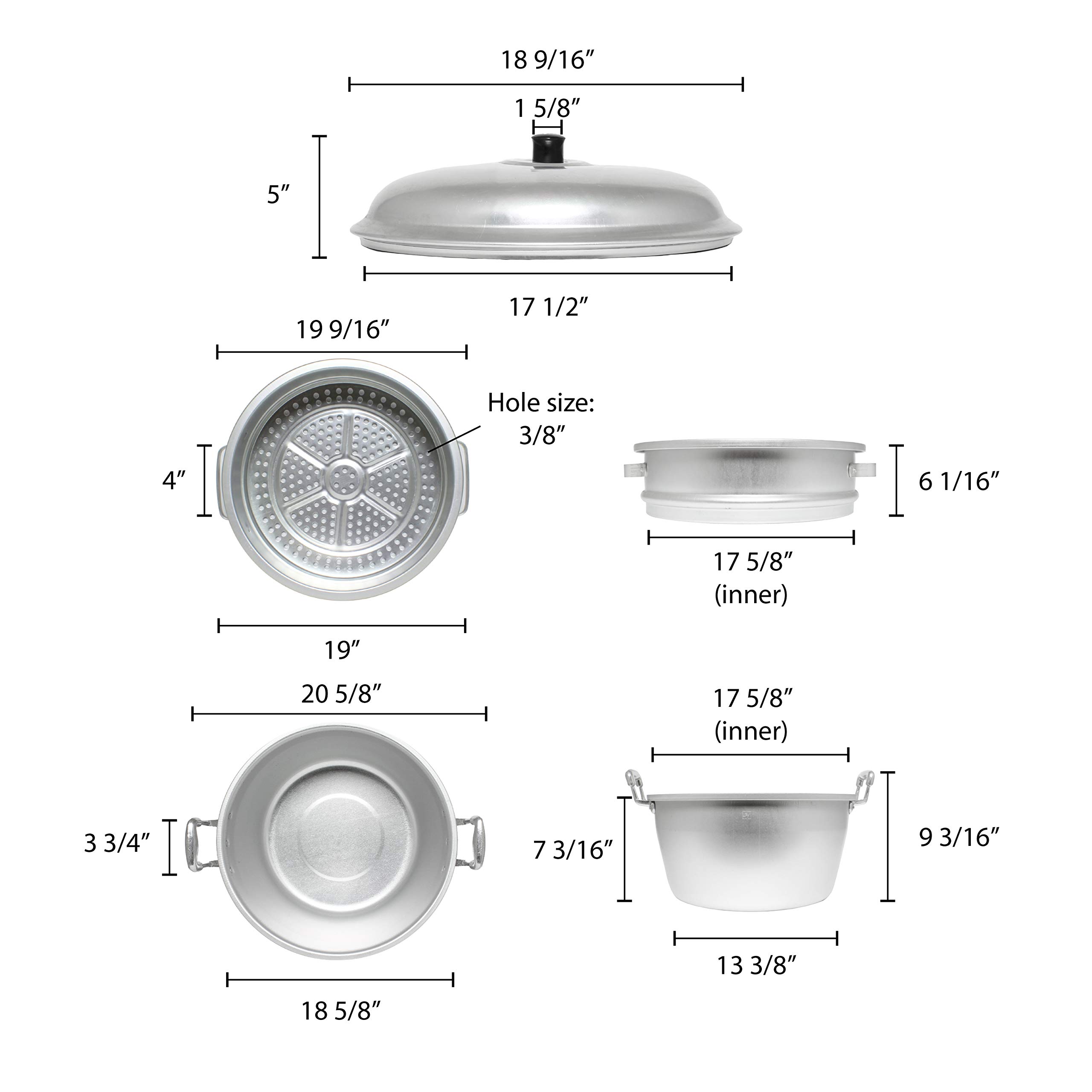 Fox Run Steamer Basket Fits 7