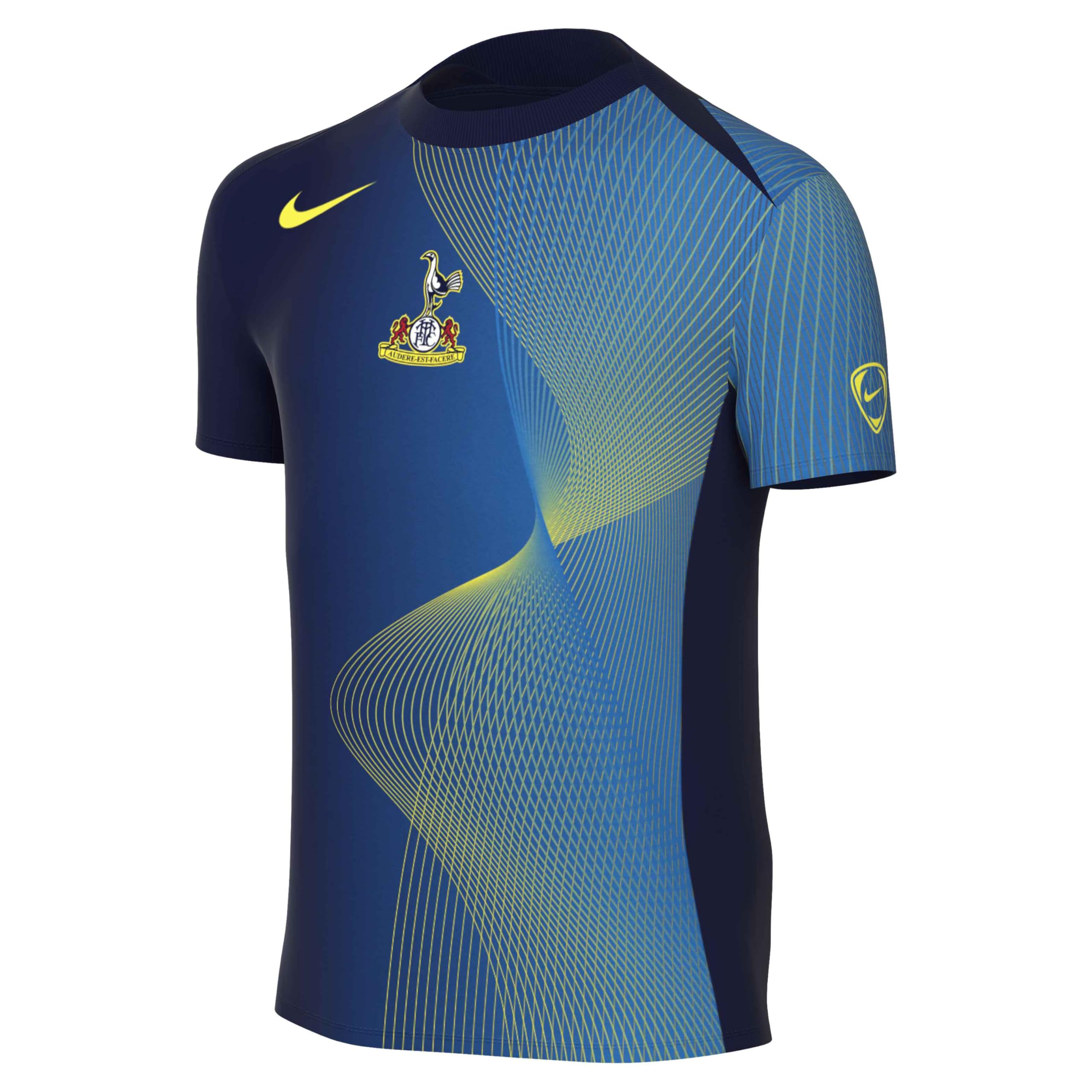 Tottenham Hotspur Academy Pro Third Nike Dri-FIT Total 90 Pre-Match - Camiseta de fútbol para niños Mayores HM4191