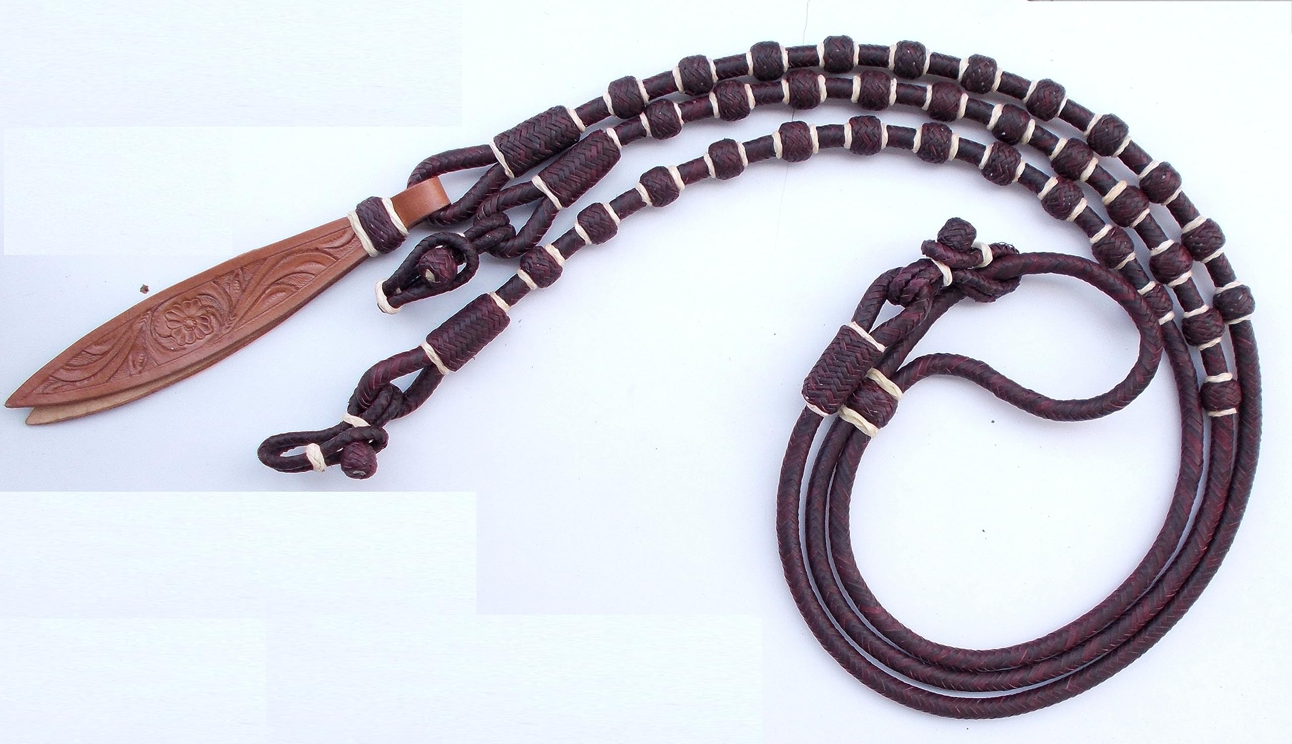 Cravate Western Cowboy Bolo Pour Homme-Corde En Cuir Faite À La Main
