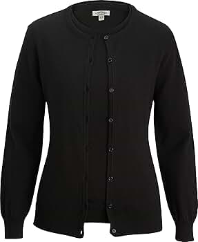 トップス OUAT 011- BLACK OFFICE CREWNECK CARDIGAN OUAT / オーユーエーティー / OFFICE CARDIGAN | GARDEN