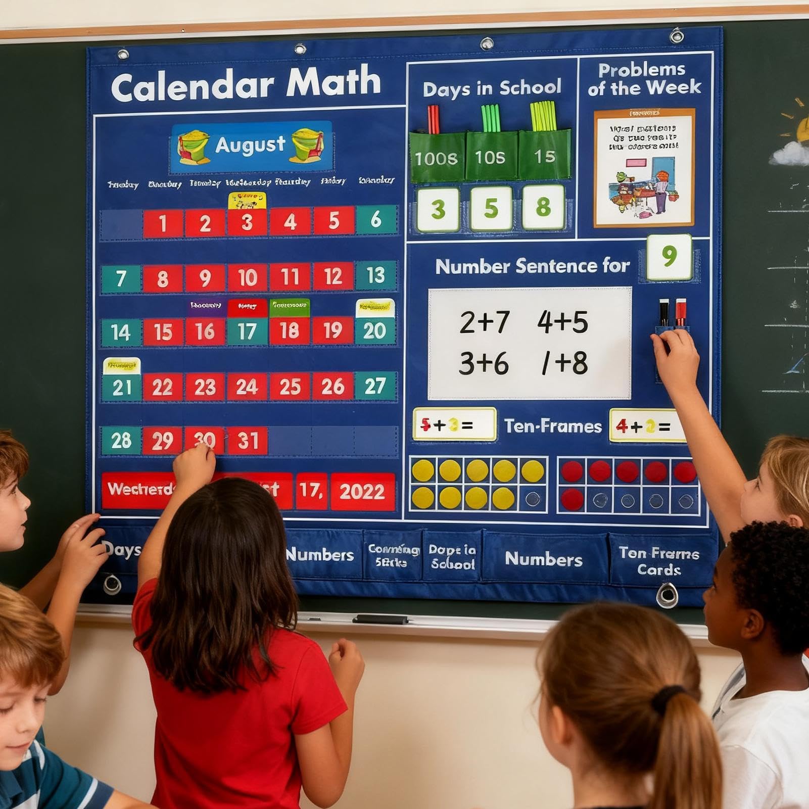 Tabelloni A Tasche Per Aula Attività Con Materiali Modulari | Materiali Didattici Con Tabellone A Tasche Per Bambini Ragazzi Ragazze Insegnanti Genitori Vacanze Aula Casa E Scuola