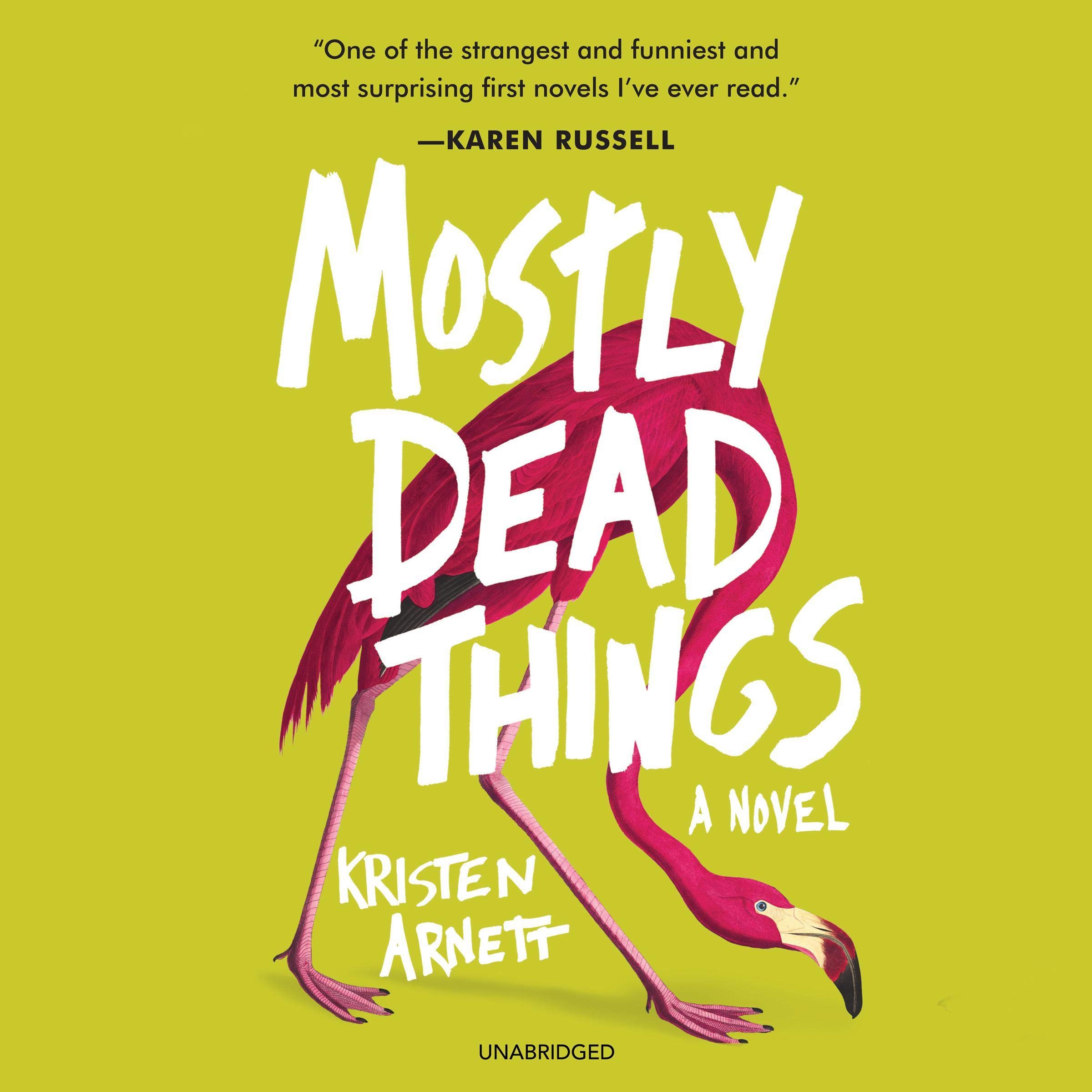 Cover art for Mostly Dead Things