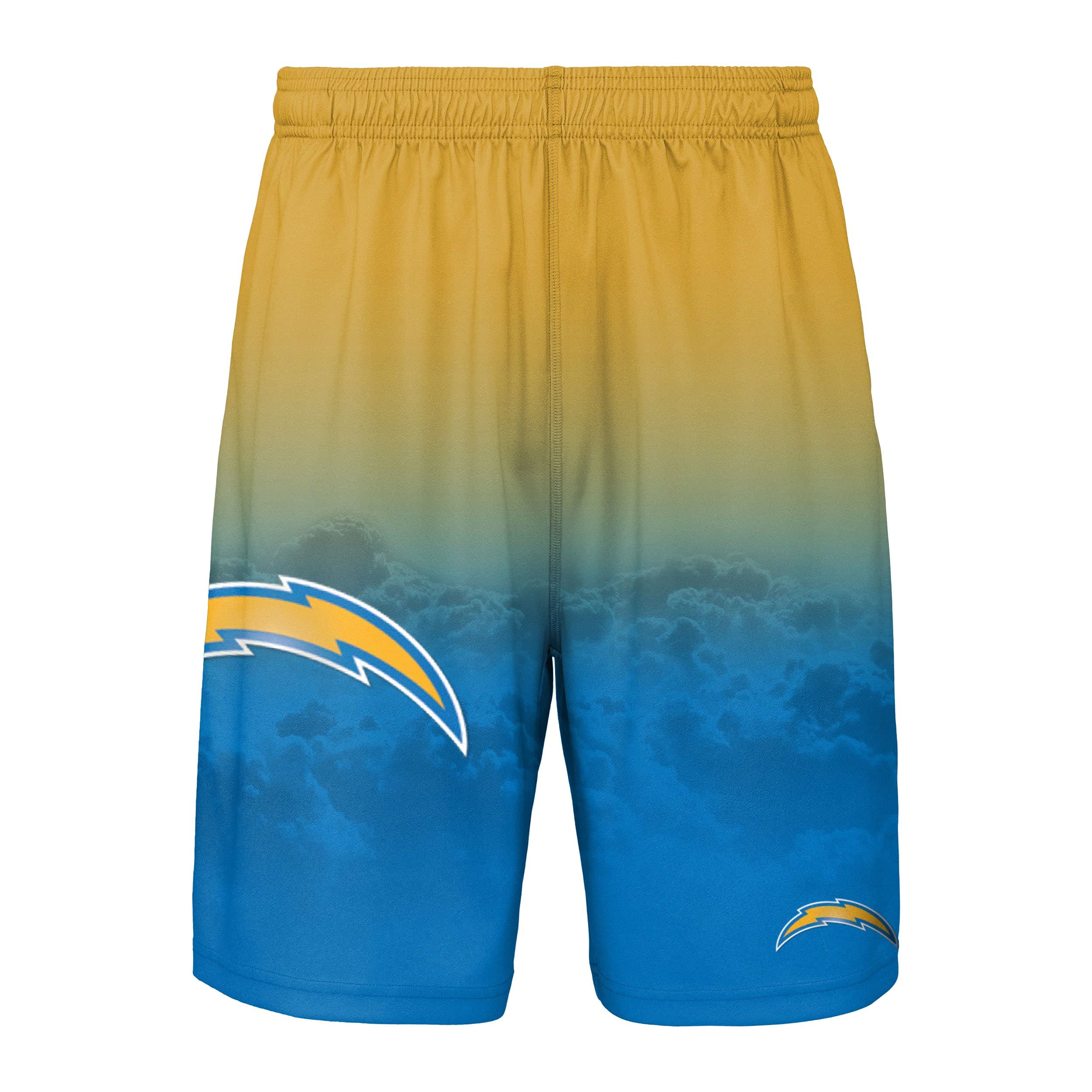 FOCO Los Angeles Chargers NFL Gradient Big Logo Training Short - XL