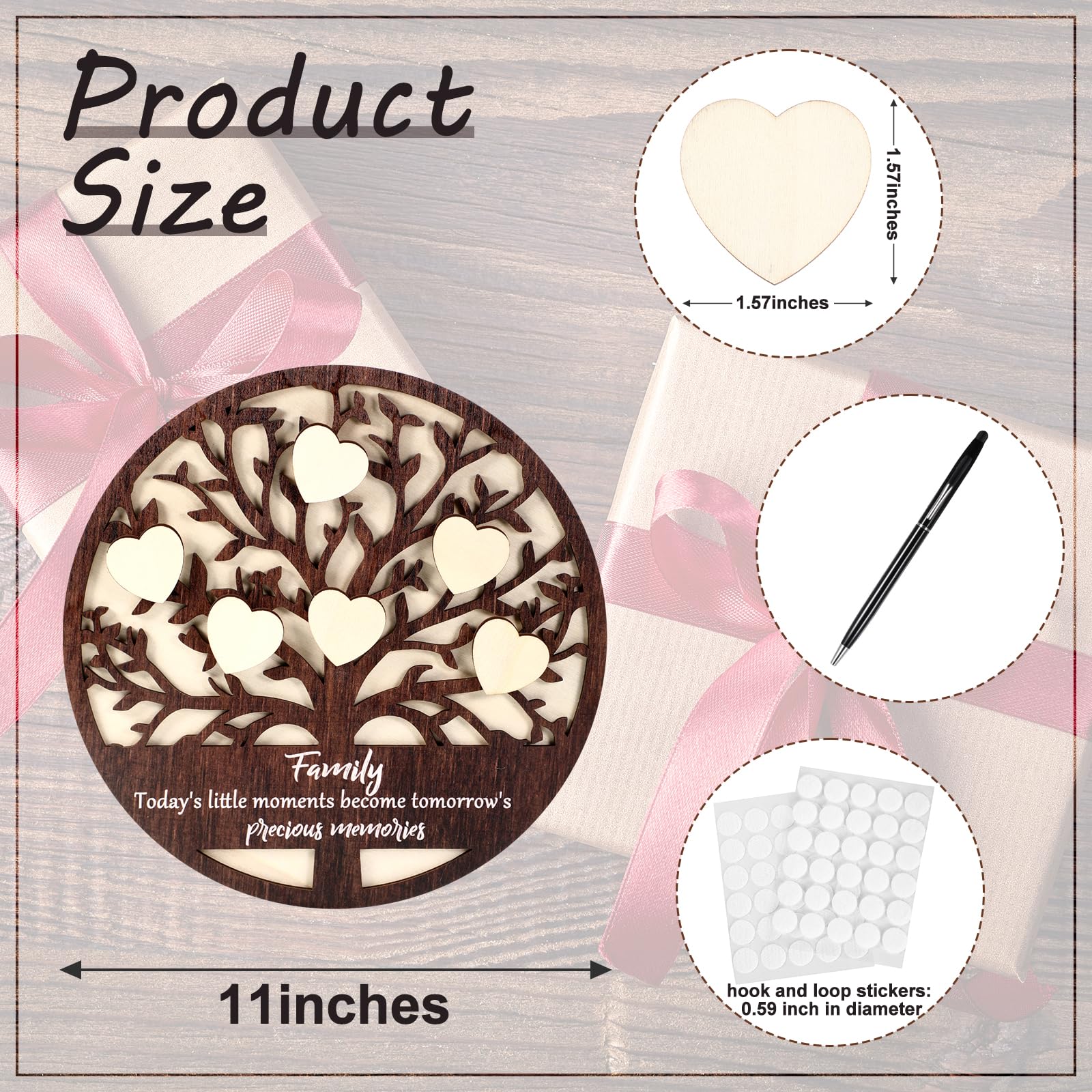 Amazon.com: Unittype 3D Family Tree Decor for Mother's Day Gifts