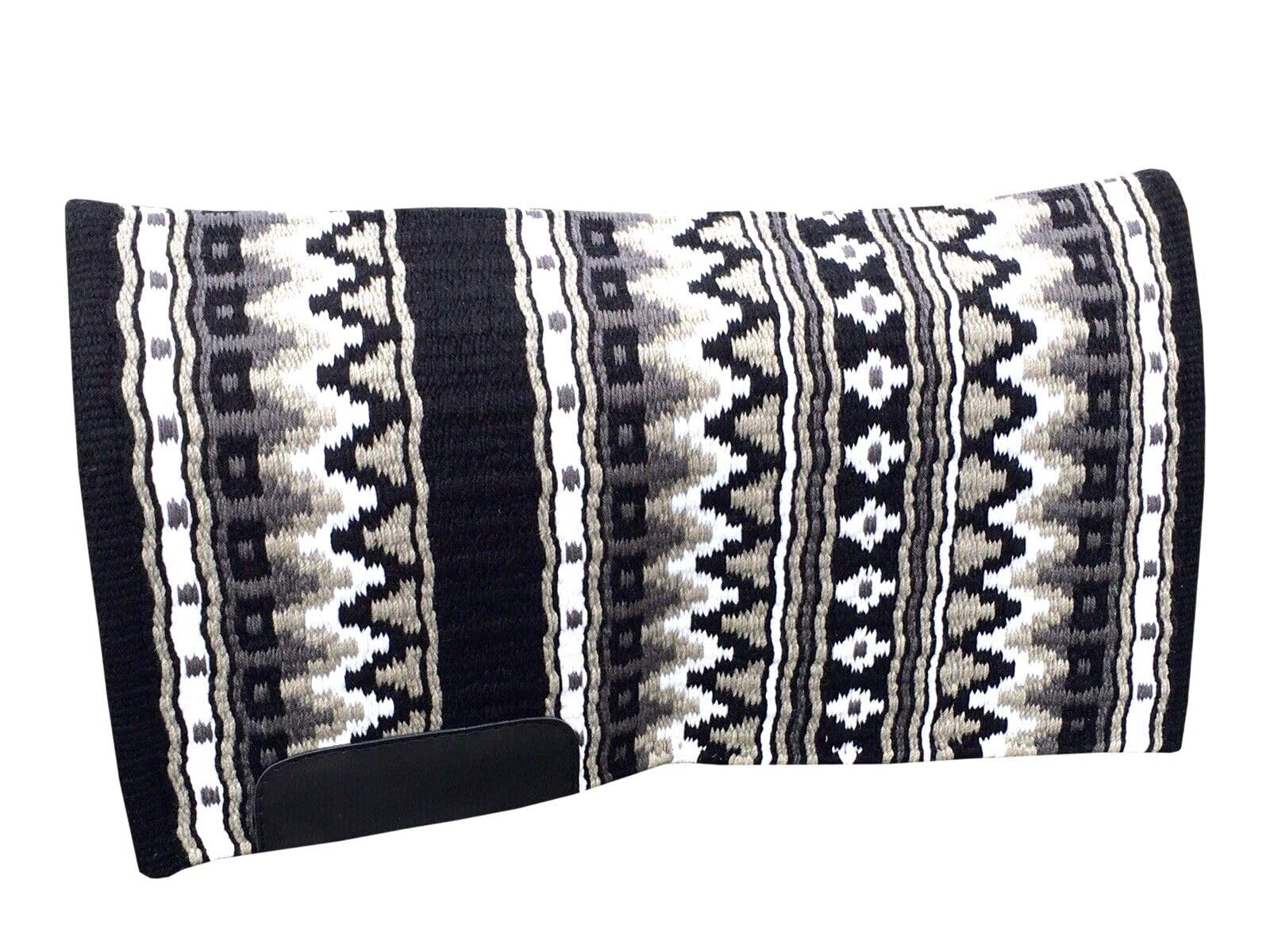 Couverture De Selle Western SSSCCC – Design Nouvelle-Zélande – Laine Fait Main 34x36