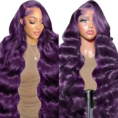 Miniatura 15 de haha Peluca de cabello humano verde oscuro de 13 x 6 pulgadas, peluca corta de encaje frontal HD, sin pegamento, pelucas cortas onduladas