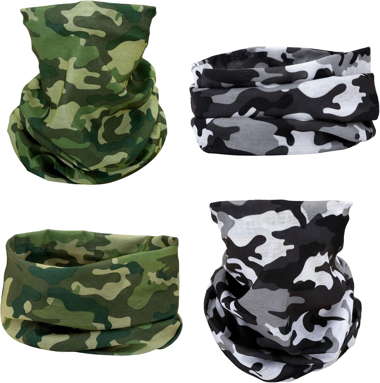 8 Multipurpose Bandanas for Women Men