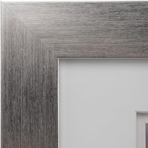 Miniatura 4 de Marco galvanizado plateado con doble paspartú, Galería de Studio Décor