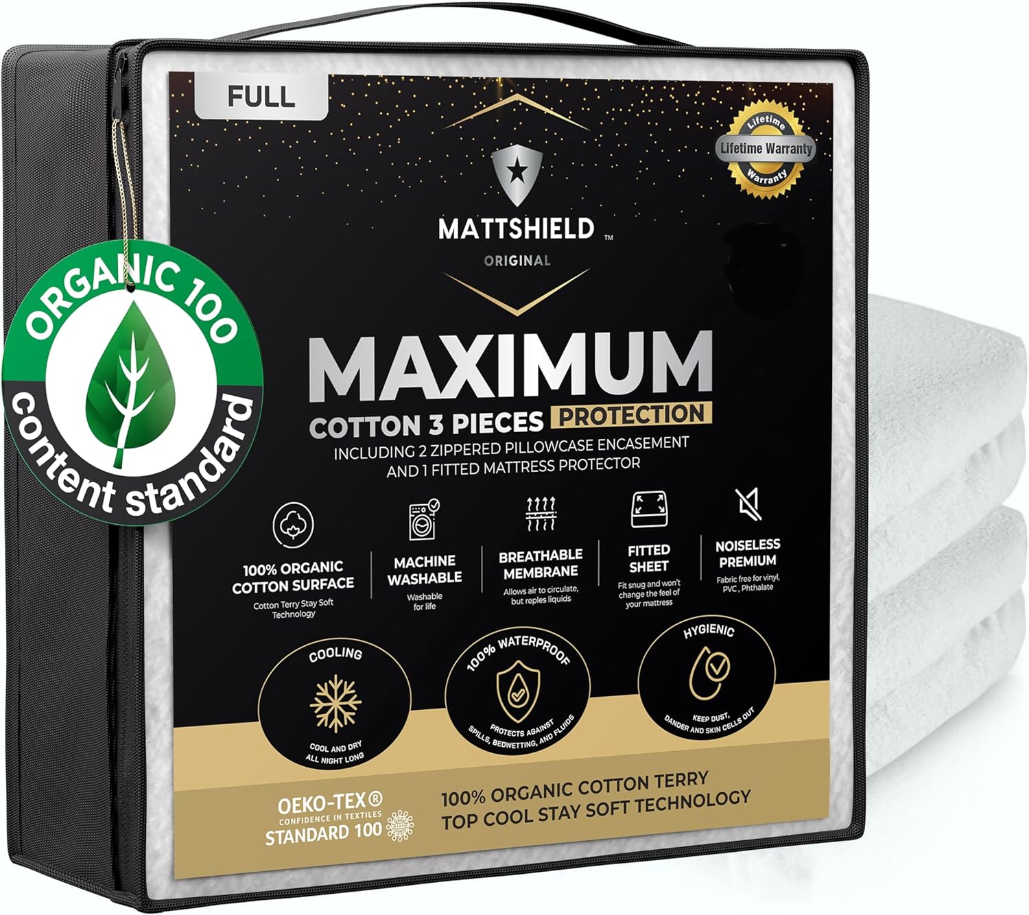 MATTSHIELD New Maximum 3Piece Kit 100 Waterproof