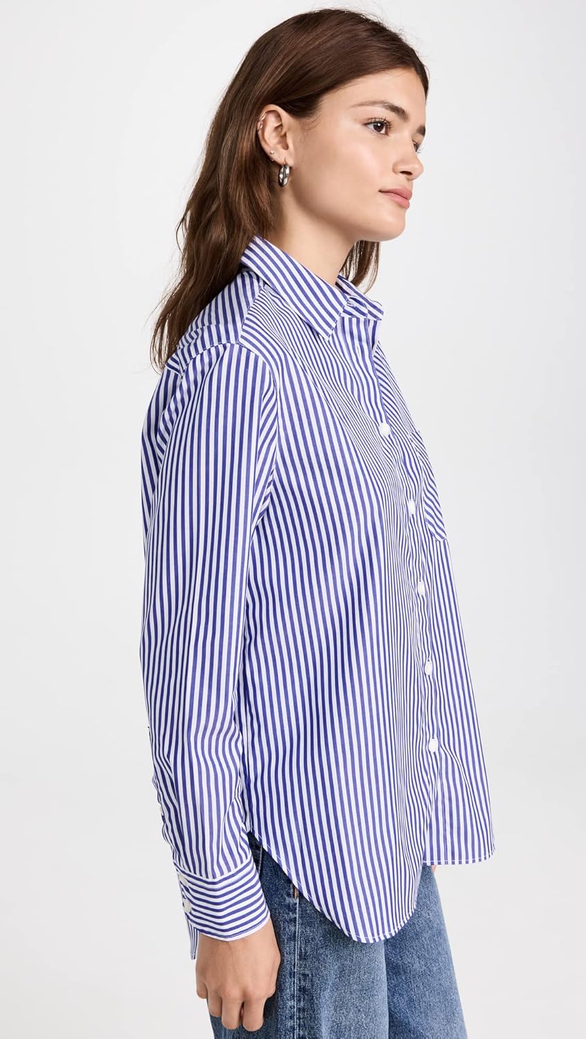 rag & bone Women's ICON Maxine Button Down Shirt - Image 4