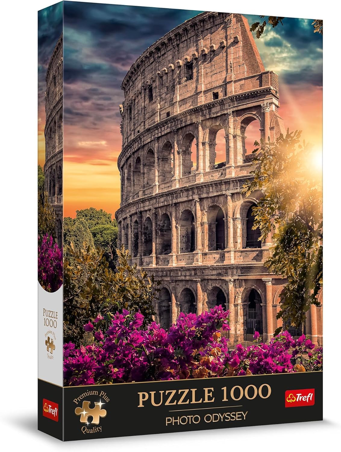 Trefl Premium Plus Quality Photo Odyssey - Colosseum - The Amphitheatre of Rome - 1000 Pieces, Unique Photo Gallery, for Adults and Children from 12 Years