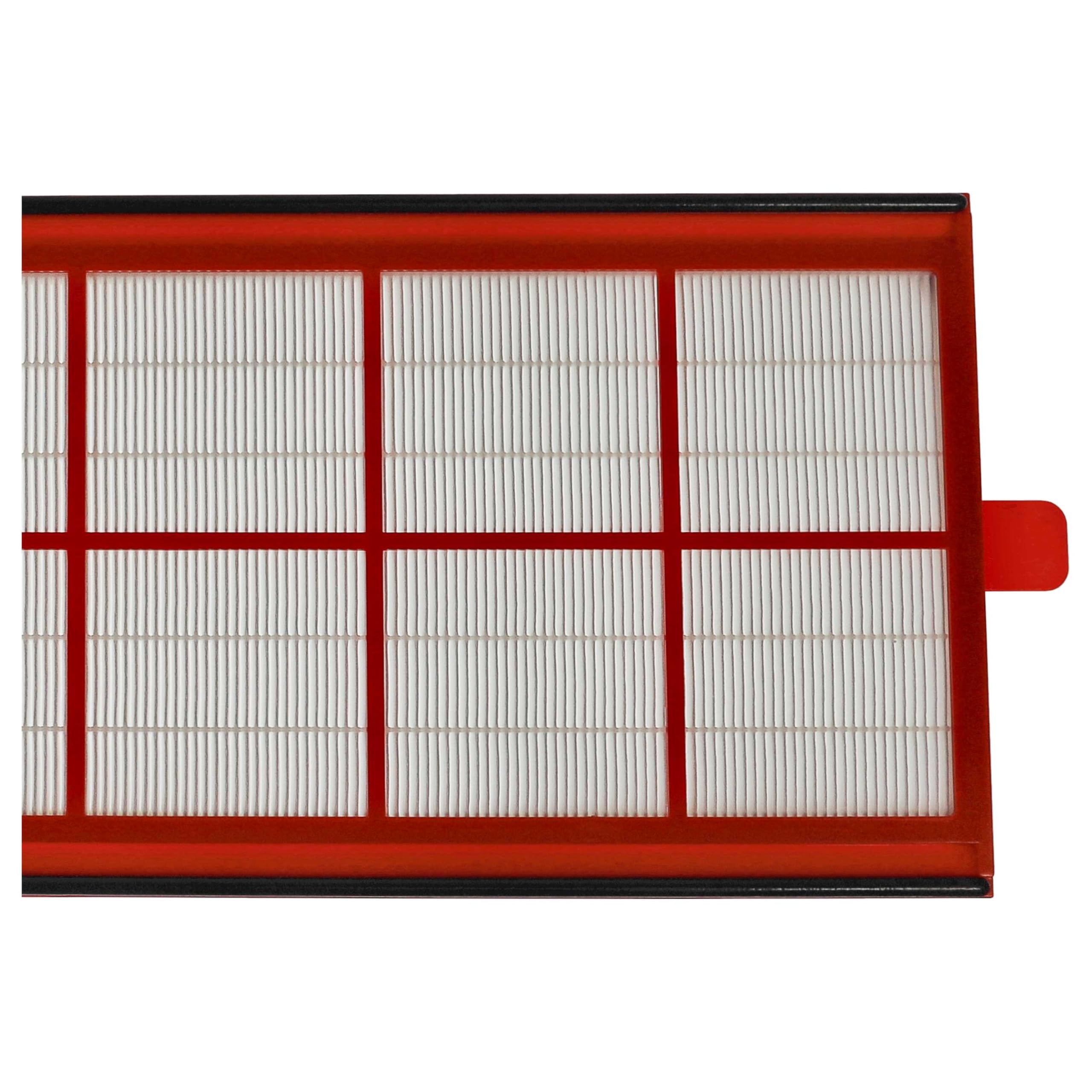 vhbw Set filtros compatible con Wernig ComfoAir 550 | 350 unidad ventilación - G4 / F7 20 uds., 50 x 17 x 1 cm, blanco / rojo / negro