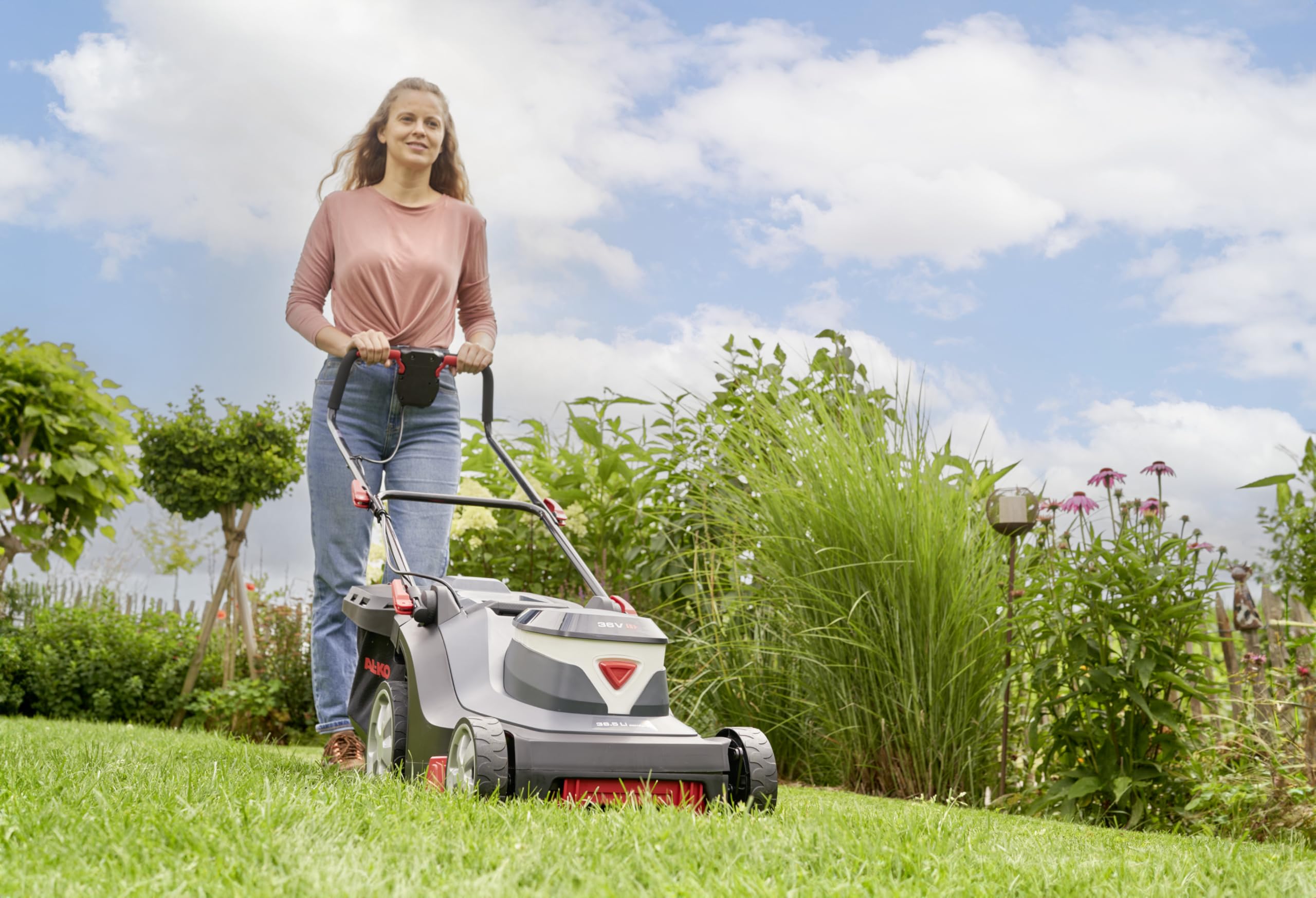AL-KO Cortacésped con batería de 36 V, 38,5 Li Comfort