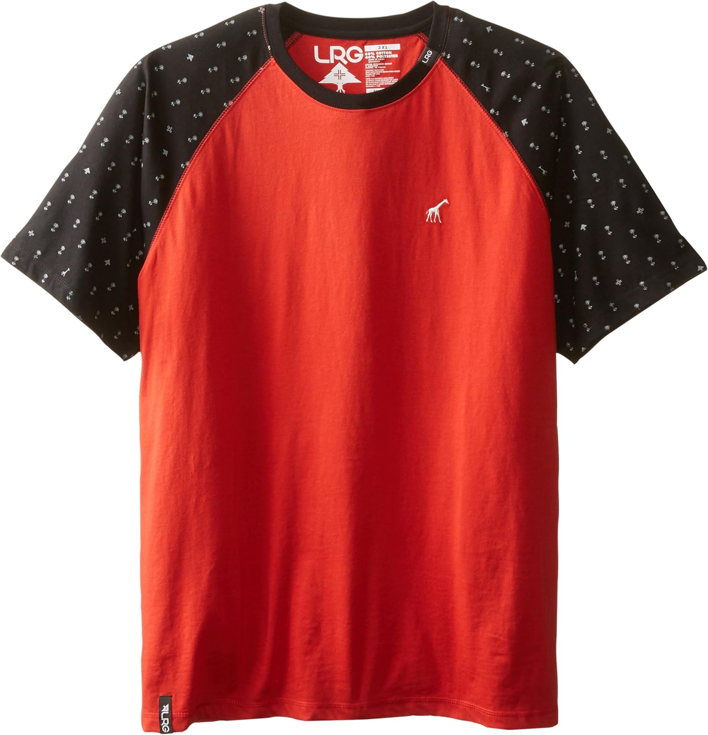 LRG Men's Big-Tall Palm Grove Raglan Knit