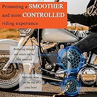 Vista 2 de FOVPLUE Palanca de cambio de talón con clavija de cambio, clavija de cambio trasera para Harley 1986-2017 FL Softail, 1988-2017 Touring CVO Road