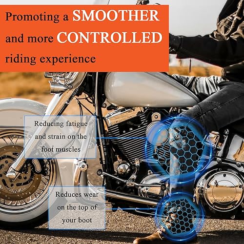 Miniatura 2 de FOVPLUE Palanca de cambio de talón con clavija de cambio, clavija de cambio trasera para Harley 1986-2017 FL Softail, 1988-2017 Touring CVO Road