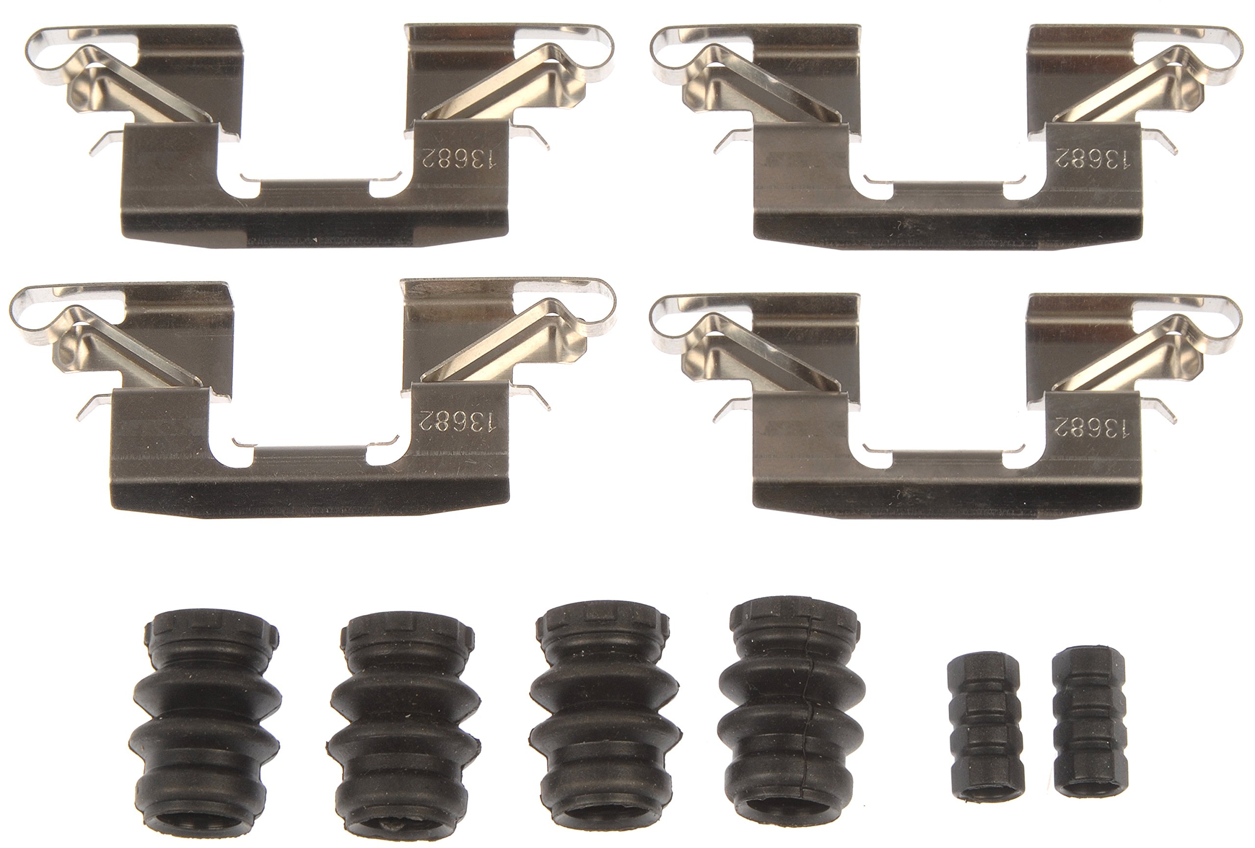 Dorman HW13429 Rear Disc Brake Hardware Kit Compatible with Select Nissan Models - DSC HW KIT - Disc Brake Hardware Kit - Brake Bolt Kit - This disc brake hardware kit is designed to match the original hardware required to repair the disc brake on specified vehicles. Made of quality components, this kit is engineered for reliable performance and durability. - Nissan Pathfinder 2011-05
