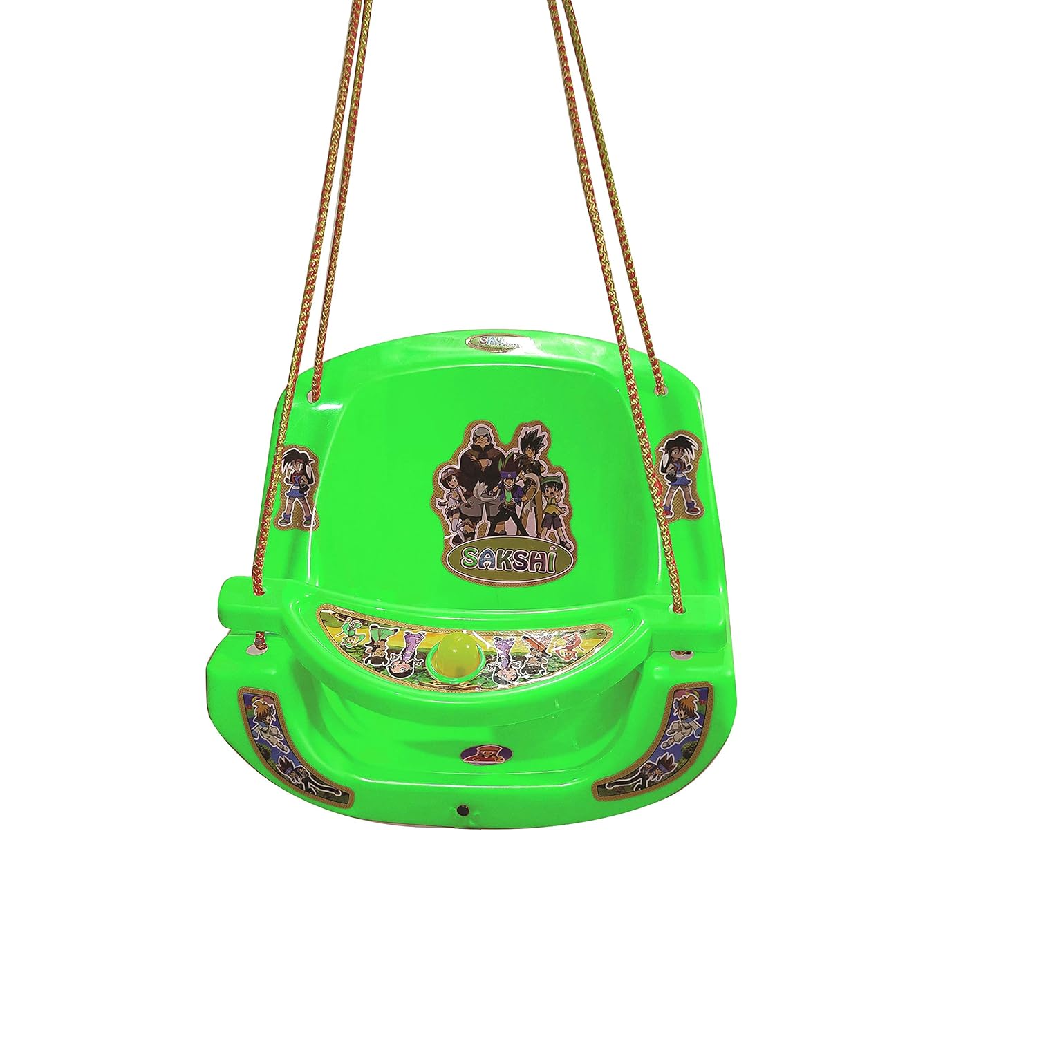 Govinds Jhula Swing Chair Ideal For Both Kids Hanging Solid Plastic Weight Capacity Up To 20 Kg For Kids Indoor Outdoor Large