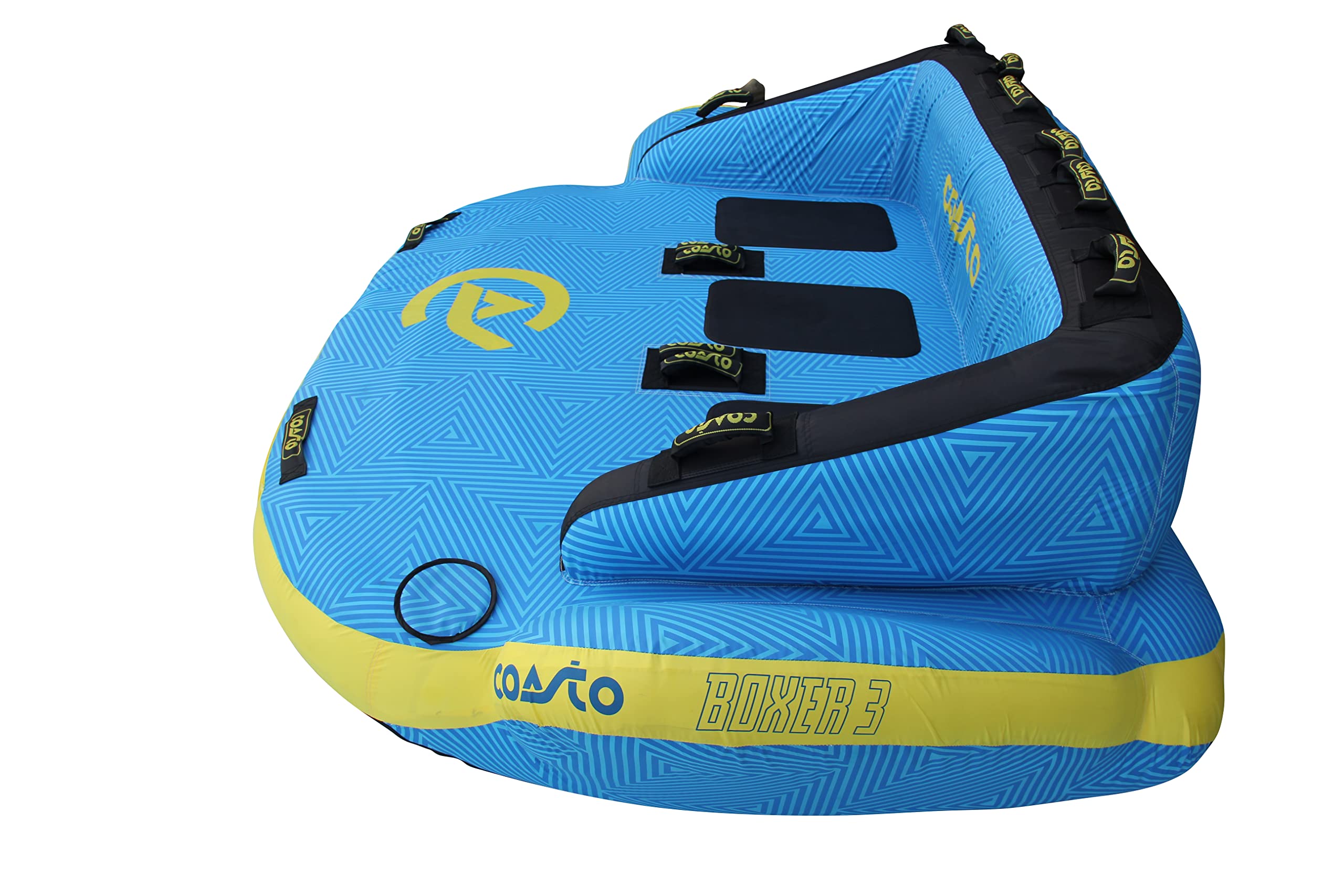 Brunelli COASTO Boxer 3 Personen Towable Tube Boot Tubes inkl. Funtube Leine & Pumpe