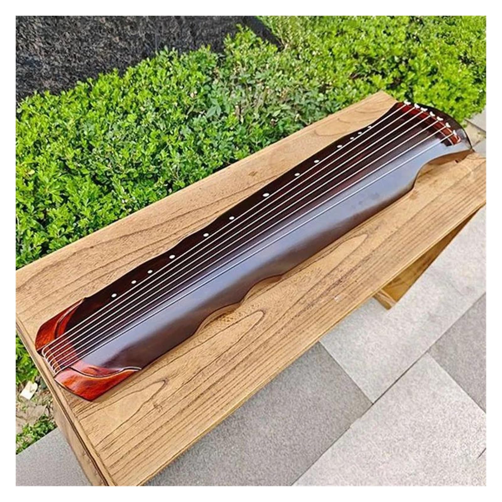 Profesjonalny Instrument Strunowy Guqin Brązowy Lub Bk 90cm Przenośny Profesjonalny Siedmiostrunowy Tradycyjny Guqin Dla Początkujących