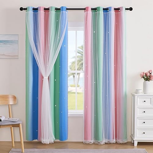 Miniatura 87 de XiDi - Cortinas para decoración de dormitorio Beige34/54/1