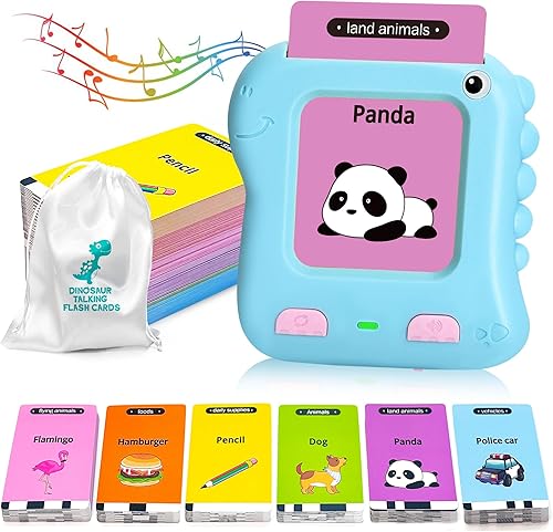Tarjetas flash parlantes para niños pequeños con 234 palabras visuales, juguetes para niños y niñas de 2, 3, 4, 5 años, tarjetas flash parlantes,