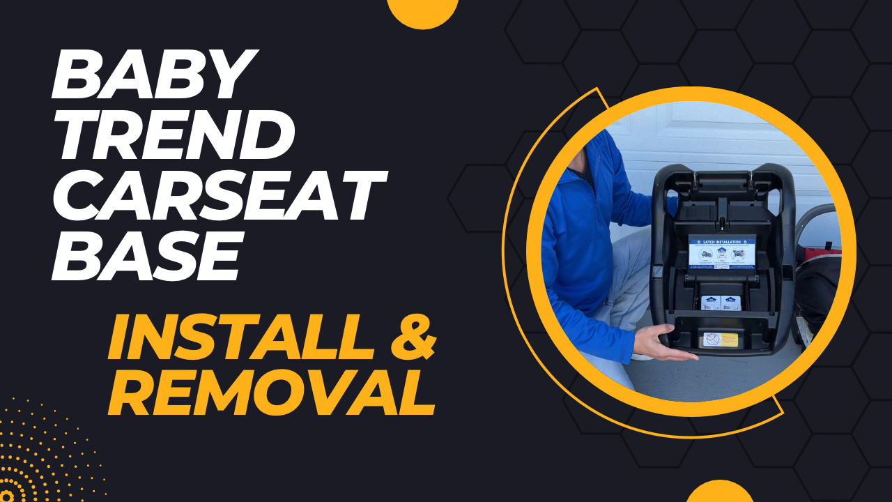Watch Watch FIRST - Baby Trend Car Seat Base Install & Removal on Amazon  Live