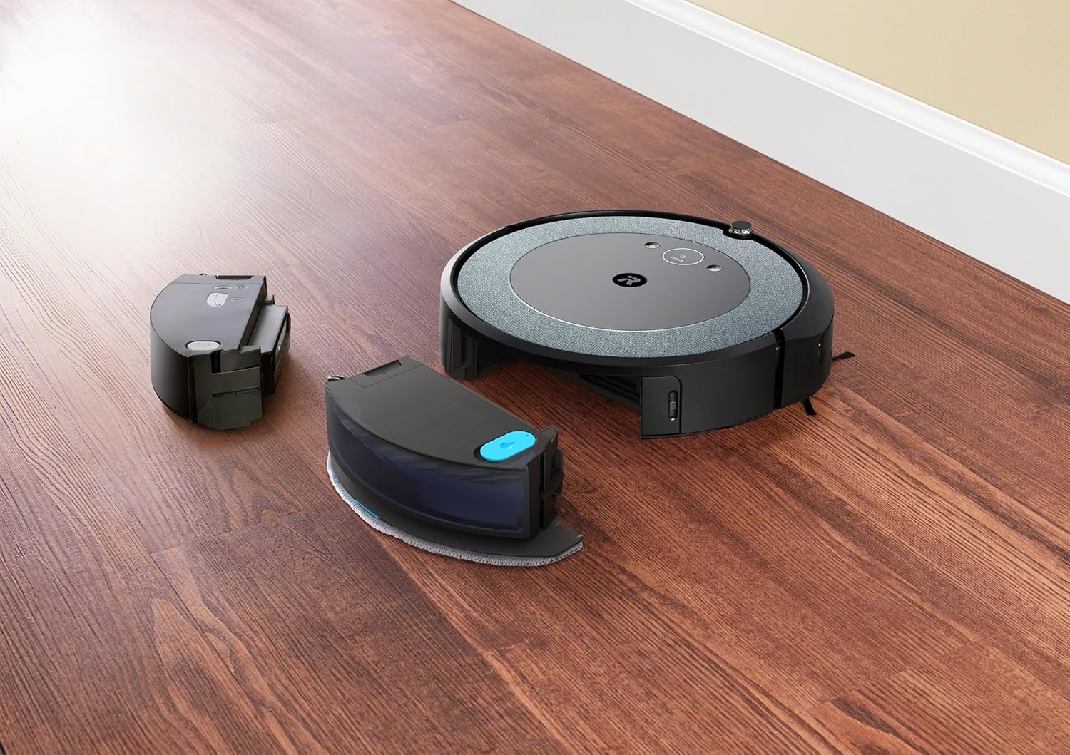iRobot Roomba Combo i5 with its dust bin removed