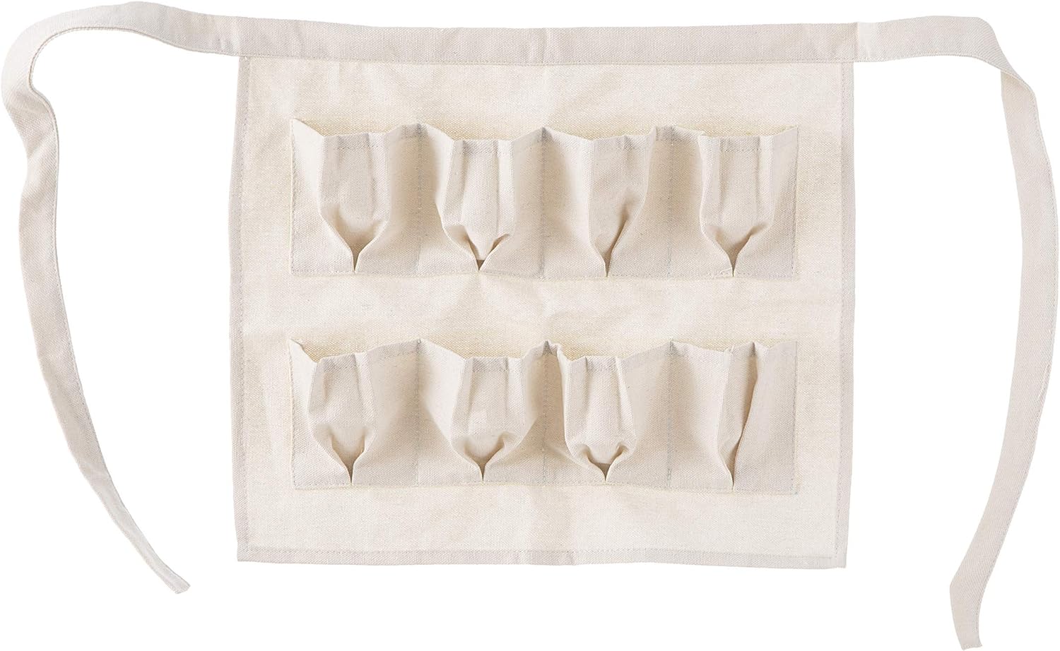 Darice Canvas Egg Apron: Natural, Children Size, 15.8 x 13.5 Inches