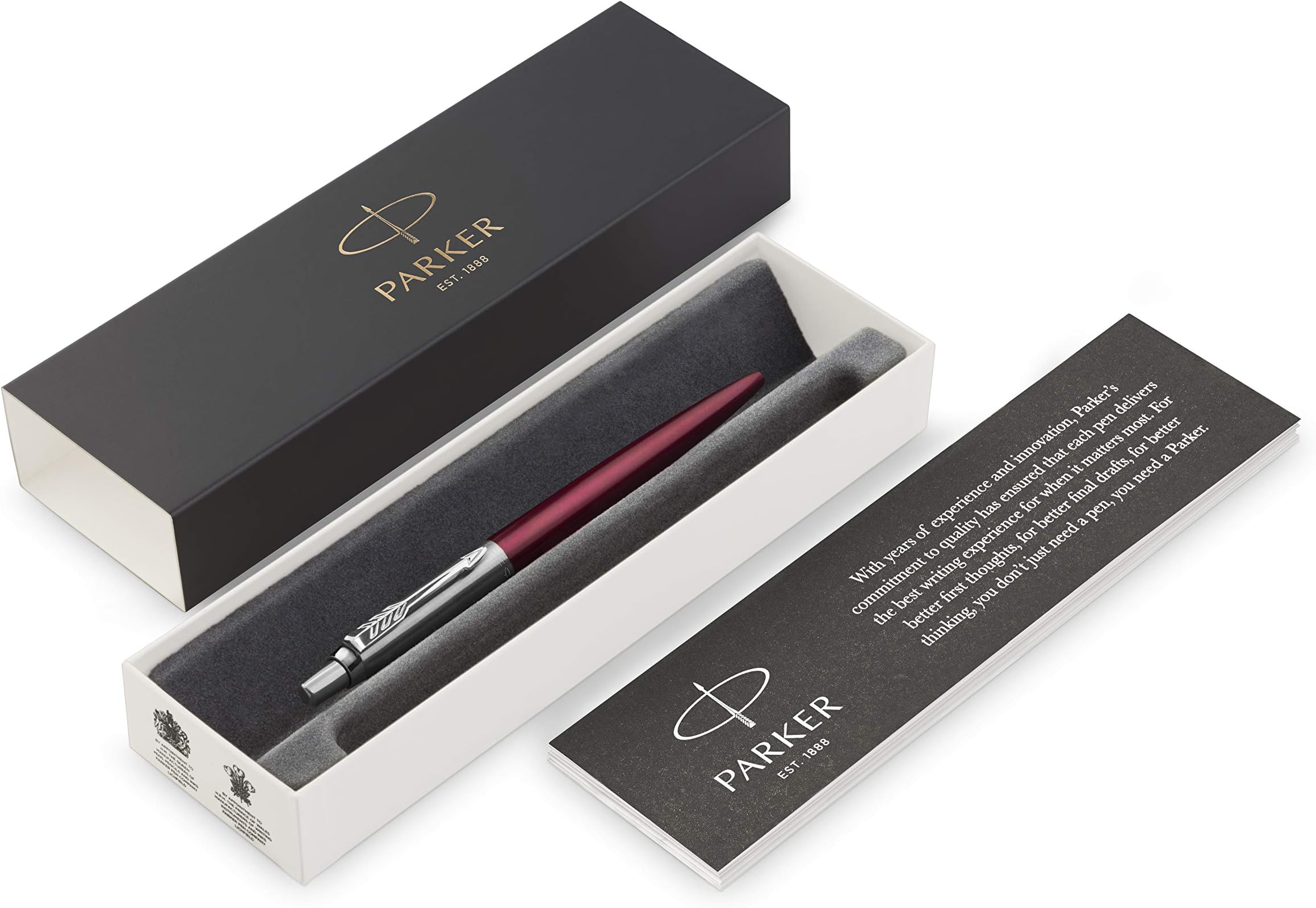 PARKERJotter Ballpoint Pen | Portobello Purple | Medium Point Blue Ink | Gift Box