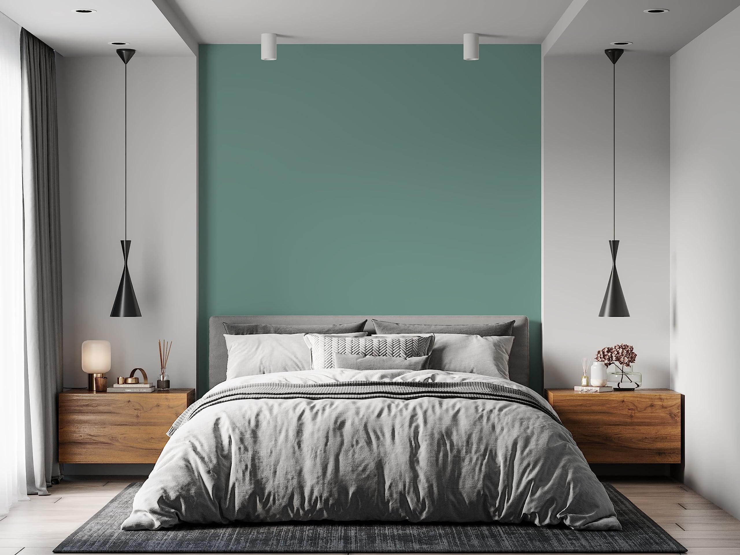 Peinture Acrylique Vert Céladon Icône - Aspect Satin - Peinture Mur, Plafond, Boiserie & Balcon - Lessivable - Séchage En 30 min - COV A+ - Fabriquée En France - 5 L - BARBOUILLE