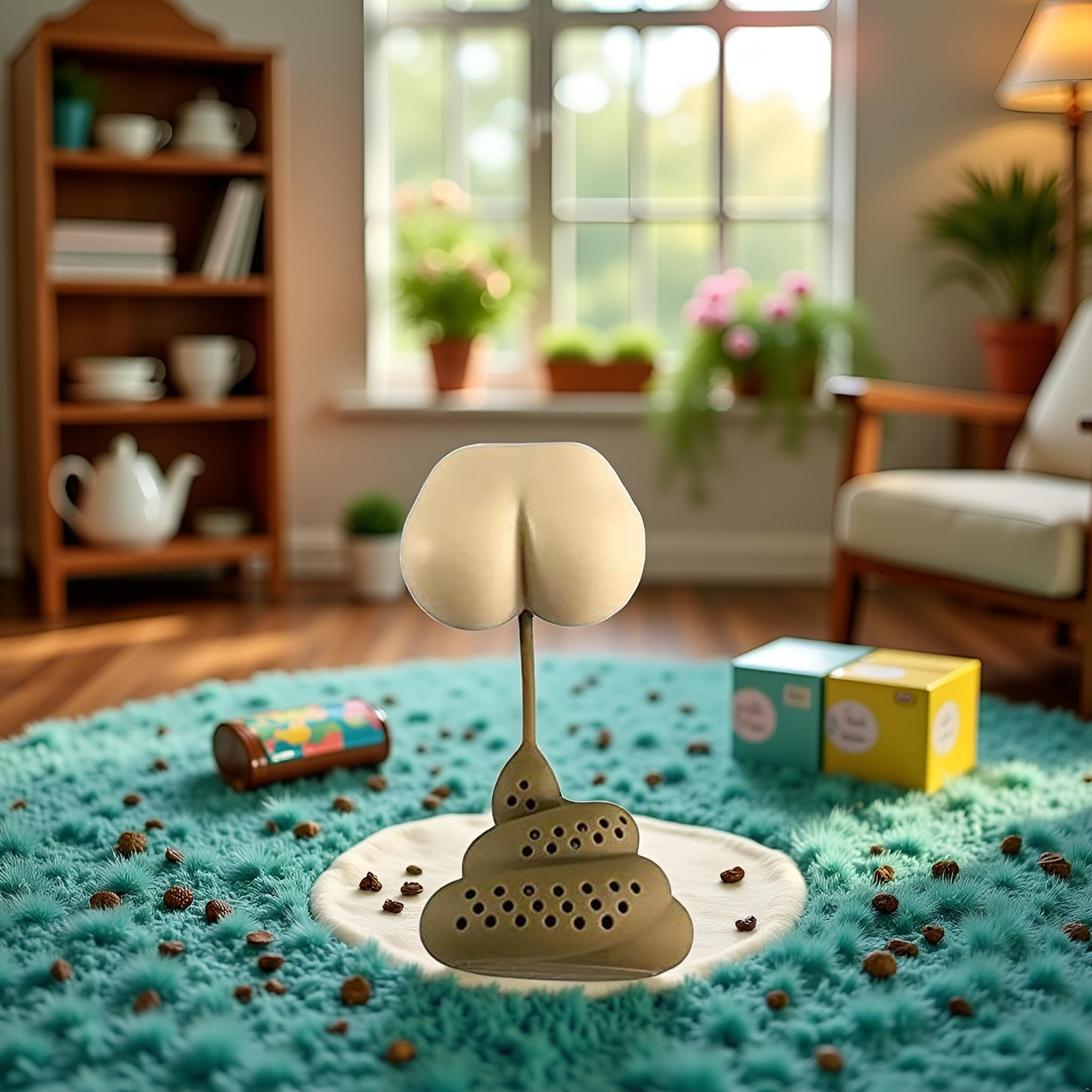 Amazon.com: 1Pcs Reusable Silicone Tea Infuser, Creative Poopy