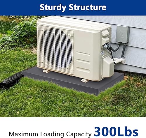 Miniatura 3 de Wintcomfort Mini almohadilla dividida para sistemas de bomba de calor de aire acondicionado sin conductos, 38 "x 18" x 3 " equipo de condensador de