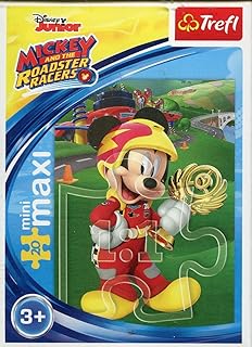 بازل دراجة ميكي ماوس ميني ماكسي للجنسين من تريفل- 20 قطعة