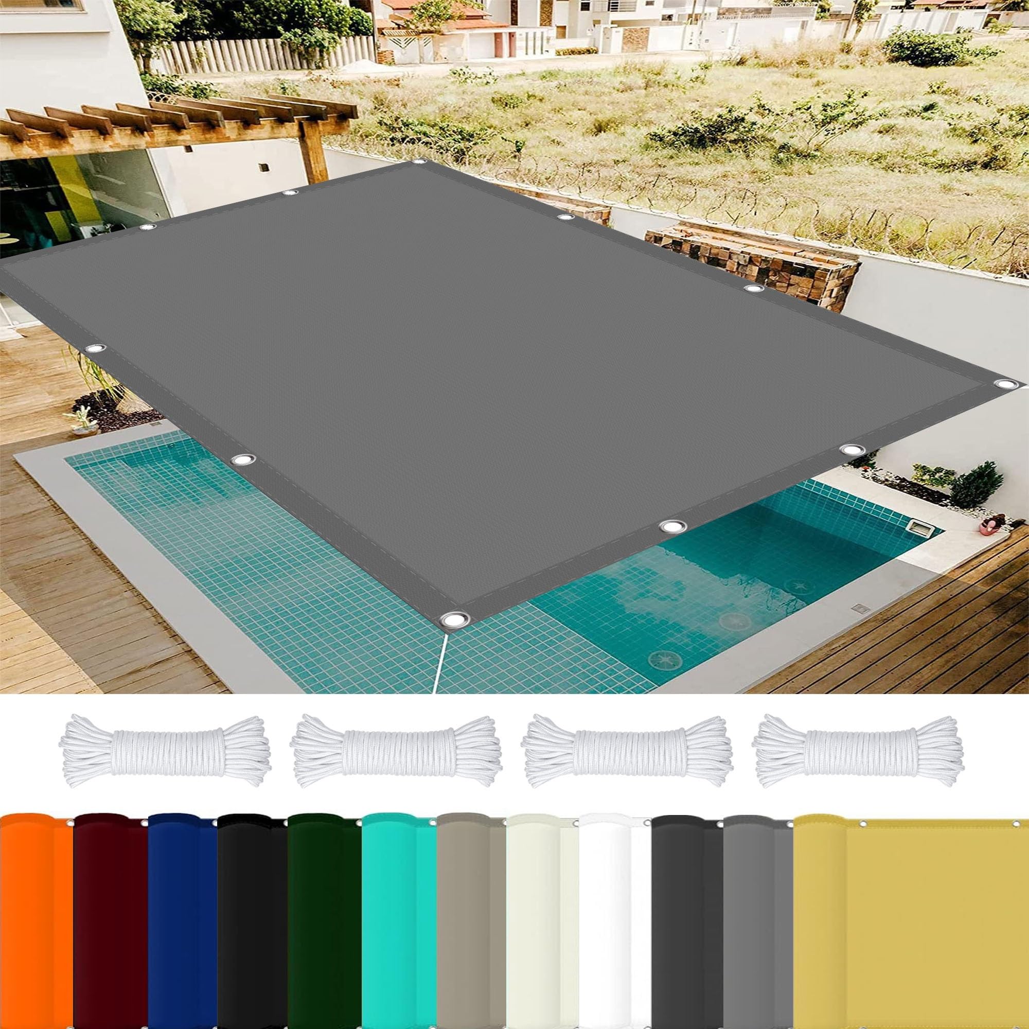 sonnensegel 2 5 x 5 Wasserdichtes Sonnensegel, 2,5 4,5 m, hellgrau, für draußen, Party, Terrasse, Abdeckung mit kostenlosem Seil Garten Frame-Lens:Icon Green-LumaLens Green Ion-LumaLens Amber M-Audio SP 2 - project-sunny-straps-april