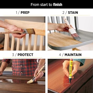 Minwax 618514444 Water-Based Pre- Stain Wood Conditioner, 1 Quart, Clear