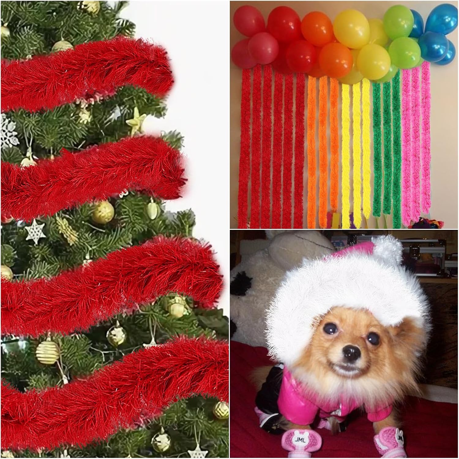 9pcs Feather Boas 5ft Artificial Fluffy Boas Bulk for DIY Crafts Wedding Party Christmas Costume Decor - Image 7